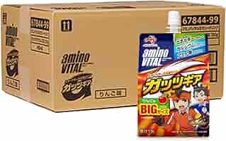 味の素アミノバイタルゼリーガッツギアりんご味250グラム60個セット 4901001556328.jpg